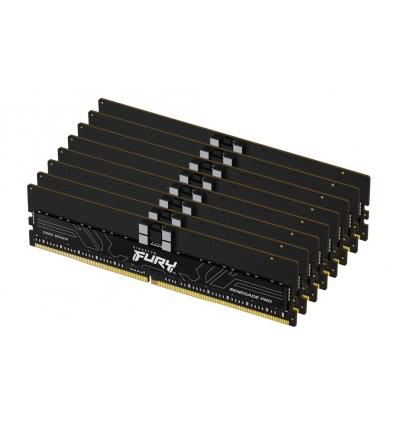Kingston FURY Renegade Pro/DDR5/128GB/7200MHz/CL38/8x16GB/Black