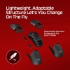 HyperX Pulsefire Saga Pro/Herní/Optická/Pro praváky/26 000 DPI/USB+BT/Černá