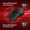 HyperX Pulsefire Saga Pro/Herní/Optická/Pro praváky/26 000 DPI/USB+BT/Černá