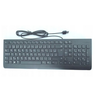 Lenovo Essential Wired Keyboard/Drátové USB-A/CZ/SK/Černá