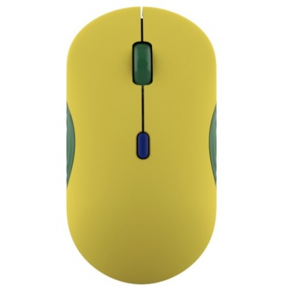 Lenovo 350 Fan edition - Brazílie/Kancelářská/Optická/1 600 DPI/Bezdrátové Bluetooth/Žlutá