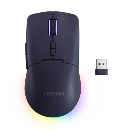 Lenovo Legion M220/Herní/Optická/Pro praváky/5 000 DPI/USB+BT/Fialová