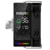 EVOLVEO QuietCool7, CPU chladič s digitálním displejem, 6x heatpipe, černý