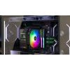 EVOLVEO QuietCool7, CPU chladič s digitálním displejem, 6x heatpipe, černý