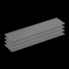 ARCTIC Thermal pad TP-4 (120x20mm, 0.5mm - 4 Pack) - prémiová teplovodivá podložka pod chladič balen