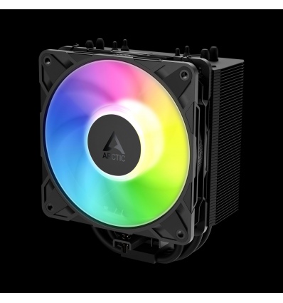 ARCTIC Freezer 36-S A-RGB (Black) - Výkonný celočerný věžový chladič CPU s úchvatným podsvícením