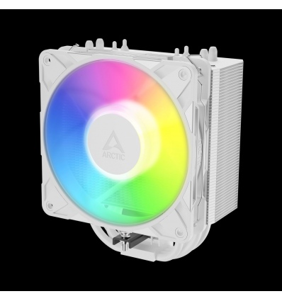ARCTIC Freezer 36-S A-RGB (White) - Výkonný celobílý věžový chladič CPU s úchvatným podsvícením