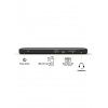 PORT CONNECT Dokovací stanice pro kanceláře, USB-C, 2x4K, černá
