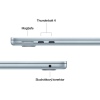 Apple MacBook Air 13"/M4/13,6"/2560x1664/16GB/512GB SSD/M4/Sequoia/Sky Blue/1R