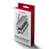 AXAGON HMC-CUB83X2, USB 10Gbps hub, 2x USB-A, USB-C, HDMI & DP 4k/144Hz, RJ-45, PD 100W, kabel 15cm
