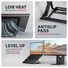AXAGON STND-LAB hliníkový stojan na notebook 10"-17.3" nastavitelná výška, černý