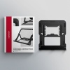 AXAGON STND-LAB hliníkový stojan na notebook 10"-17.3" nastavitelná výška, černý