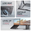 AXAGON STND-LAG hliníkový stojan na notebook 10"-17.3" nastavitelná výška, šedý