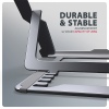 AXAGON STND-LAG hliníkový stojan na notebook 10"-17.3" nastavitelná výška, šedý