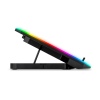 EVOLVEO CoolPro, chladící podložka pod notebook, 2x ventilátor, RGB podsvícení, černá