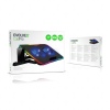 EVOLVEO CoolPro, chladící podložka pod notebook, 2x ventilátor, RGB podsvícení, černá