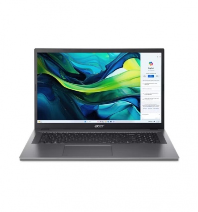 Acer Aspire Go 17/AG17-31P-39BB/3-N355/17,3"/FHD/8GB/512GB/Intel int/W11H/Gray/2R