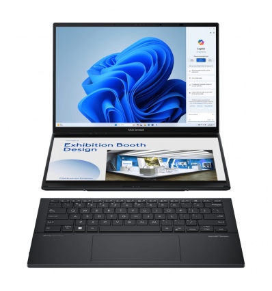 ASUS Zenbook Duo 14 OLED/UX8406CA-OLED304WZ/U9-285H/14"/WUXGA/T/32GB/1TB/Intel int/W11H/Gray/2R