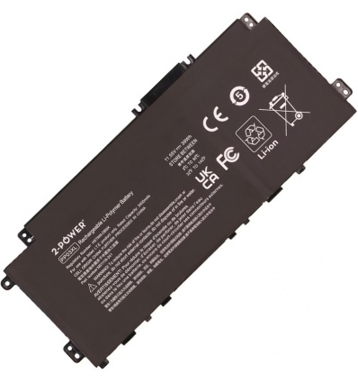 2-POWER Baterie 11,55V 3400mAh pro HP Pavilion 13-bb1000 series , HP Pavilion 14-dv0000 series