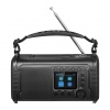 Sandberg Survivor DAB Radio All-in-1 20000 mAh, outdoorové rádio, BT reproduktor, powerbanka, černá