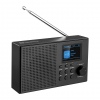 Sandberg Speaker Radio DAB+BT Recharge, přenosné DAB+/FM rádio s Bluetooth, černá
