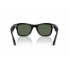 Meta Ray-Ban Gen2 Wayfarer, Black, G15 Green (Large)