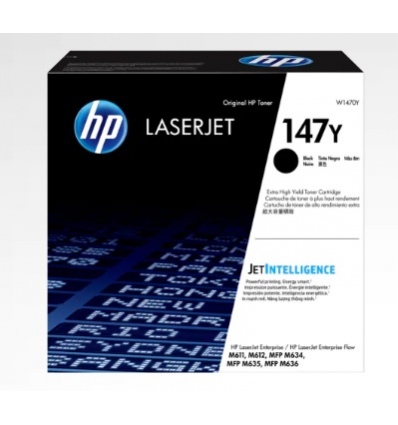HP 147Y LaserJet černá&nbsp; tonerová&nbsp; kazeta, W1470Y