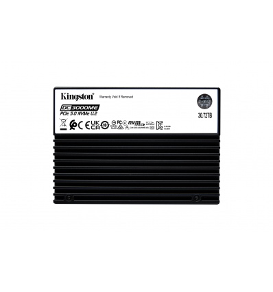 QNAP - Kingston, SSD, DC3000ME, NVMe, 30,72TB