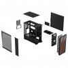 Fractal Design North Charcoal Black TG Dark/Midi Tower/Transpar./Černá