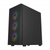 FSP M220/Midi Tower/Transpar./Černá