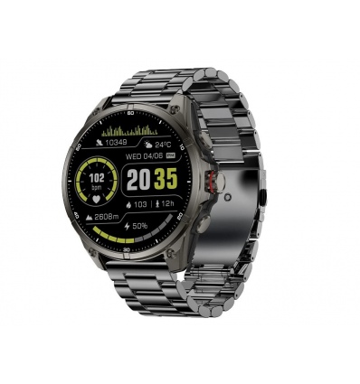Carneo GTR eXpedition GPS Titan/44/Elegant Band/Titan Grey