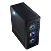 Adata XPG LANDER 501/Midi Tower/Transpar./Černá