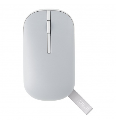 ASUS Marshmallow MD100 Lite/Cestovní/Optická/1 600 DPI/USB+BT/Šedá