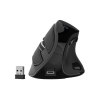Vertikální bezdrátová myš Natec EUPHONIE PRO/Vertikální/Blue Sense/Pro praváky/4 000 DPI/USB+BT/Čern