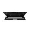 EVOLVEO Ania 5R, chladicí podložka pro notebook, 5x ventilátor, červené podsvícení
