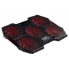 EVOLVEO Ania 14, chladicí podložka pro notebook, 5x ventilátor, červené podsvícení