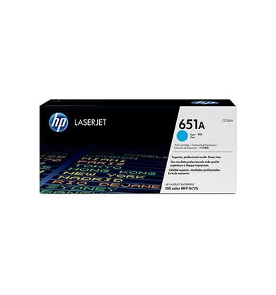 HP tisková kazeta azurová, CE341A