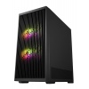 FSP M330-BA/Midi Tower/Transpar./Černá