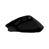 Bezdrátová myš Natec JAGUAR PRO/Kancelářská/Blue Sense/Pro praváky/4 000 DPI/USB+BT/Černá