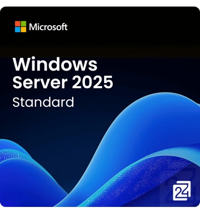 Win Svr Std 2025 64Bit CZE 1pk OEM DVD 16 Core