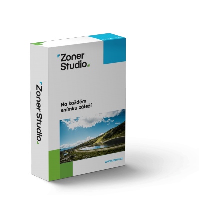 Zoner Studio na 1 rok pro 1 uživatele