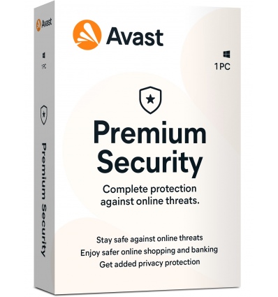 Avast Premium Security for Windows 1 PC 2Y