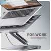 AXAGON HMC-STND, stojan pro 10"-17" notebooky, USB 5Gbps hub, 3x USB-A, HDMI 4k/60Hz, RJ-45, PD 100W