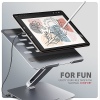 AXAGON HMC-STND, stojan pro 10"-17" notebooky, USB 5Gbps hub, 3x USB-A, HDMI 4k/60Hz, RJ-45, PD 100W