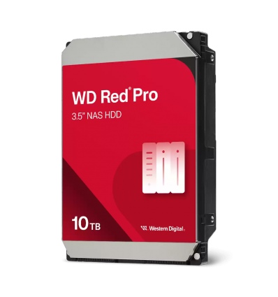 QNAP WD, HDD, Red Pro, SATA III, 3.5-inch, 10TB, WD103KFBX