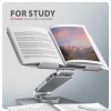 AXAGON STND-LR hliníkový stojan na notebook 10"-17.3" nastavitelná výška a úhel, otočný, šedý