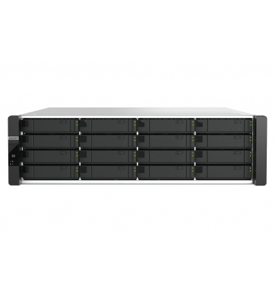 QNAP ES1686dc-R2-2123IT-64G (Duální řadič, 2x Xeon, 2x 32GB RAM, 16x 3,5" SAS, 6x GbE, 8x 10Gb SFP+)