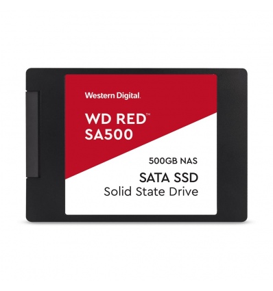 QNAP WD, SSD, Red SA500, SATA III, 2.5-inch, 0.5TB, WDS500G1R0A