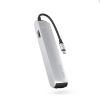Epico 6v1 Slim Hub 8K s USB-C konektorem - stříbrná
