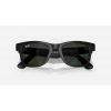 Meta Ray-Ban Gen1 Wayfarer - Matte Black/Clear to Graphite Green Transitions